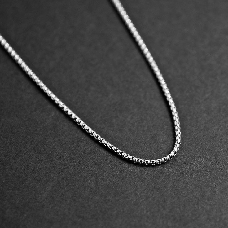 Box 92.5 Sterling Silver Chain for Women,Chain,925 silver,rivansh.co