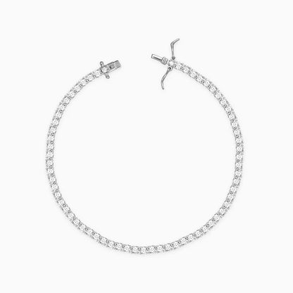 Tennis Silver Bracelet