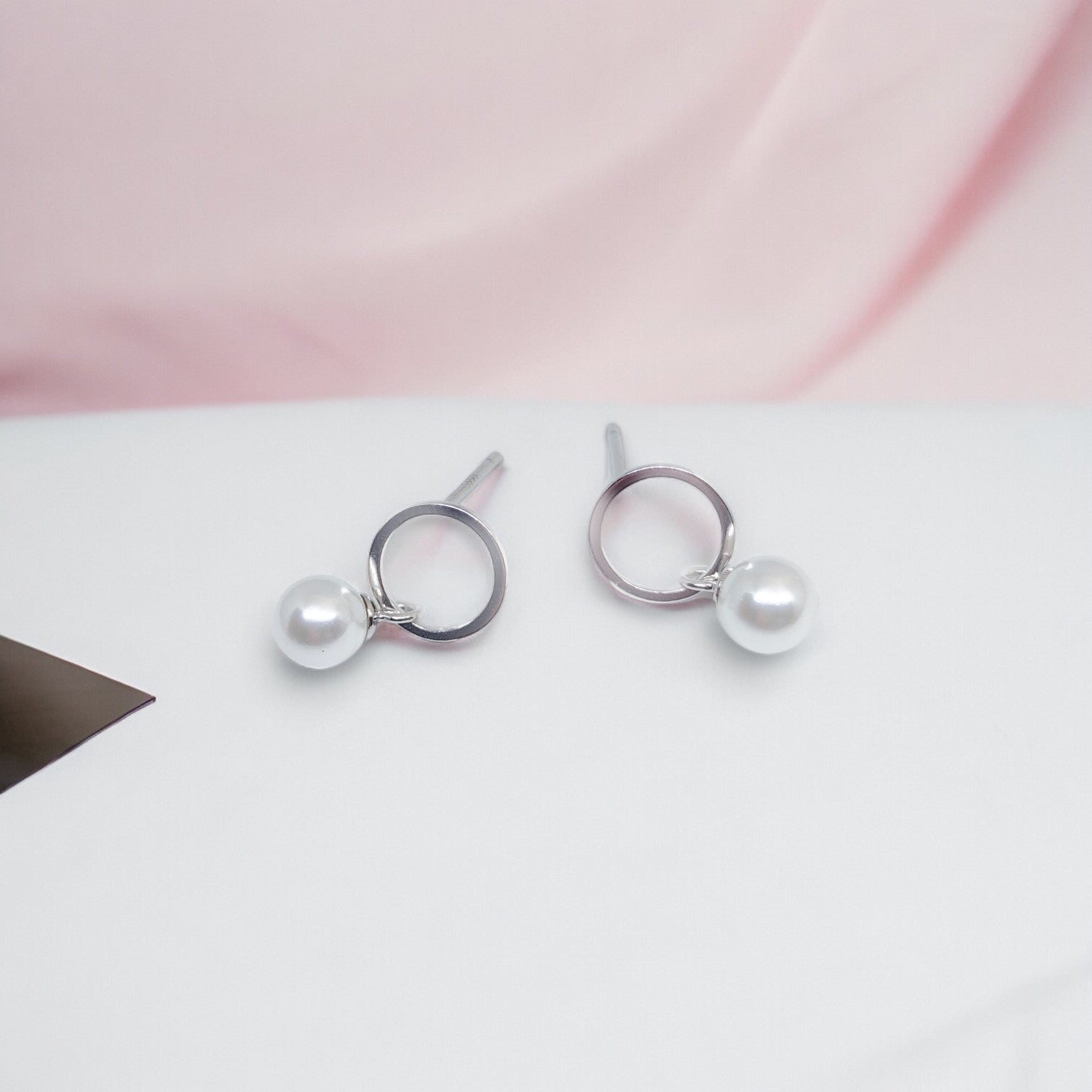 OEM Pearls Sterling Silver Earrings for Girls/Women