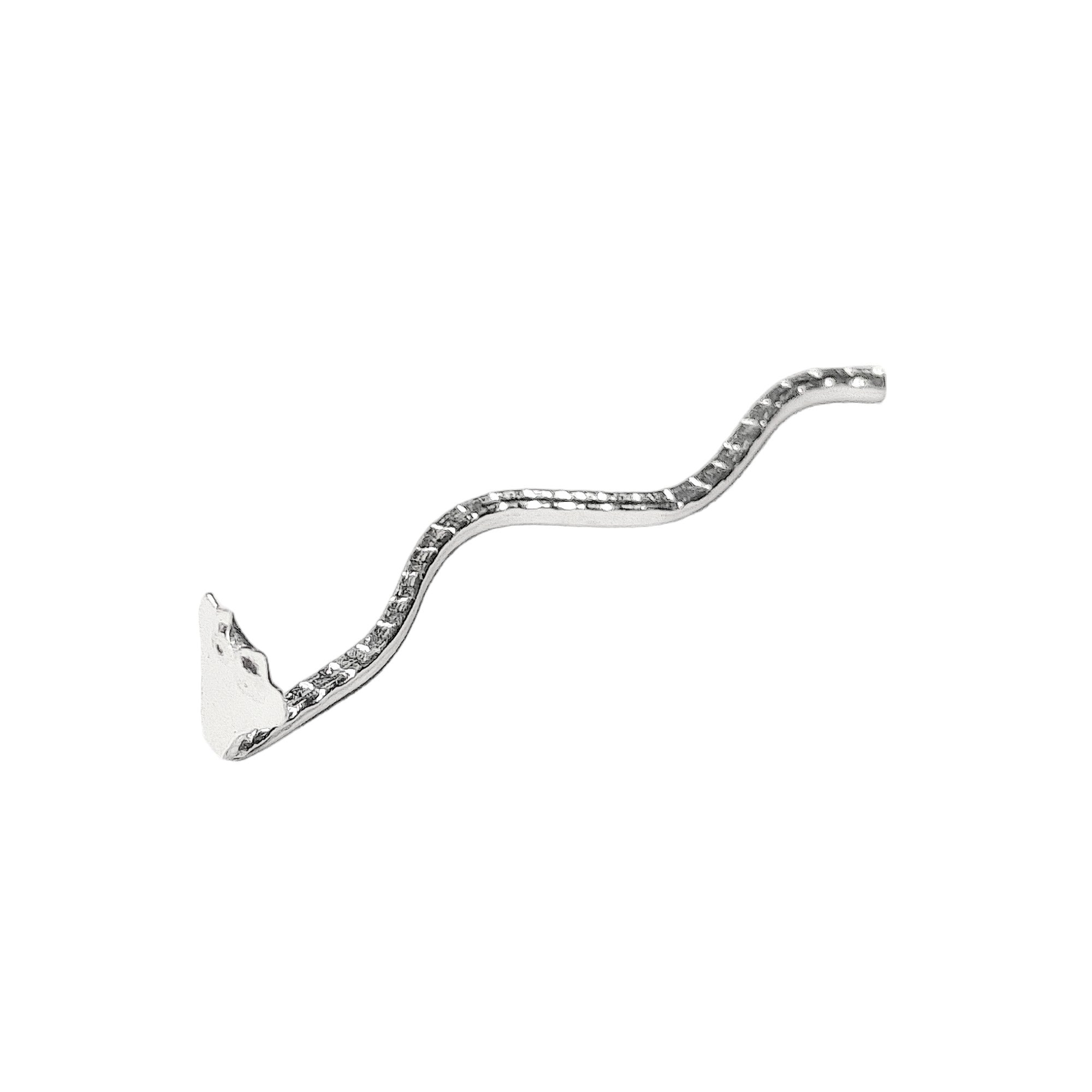 Crawling Silver Snake for Pooja