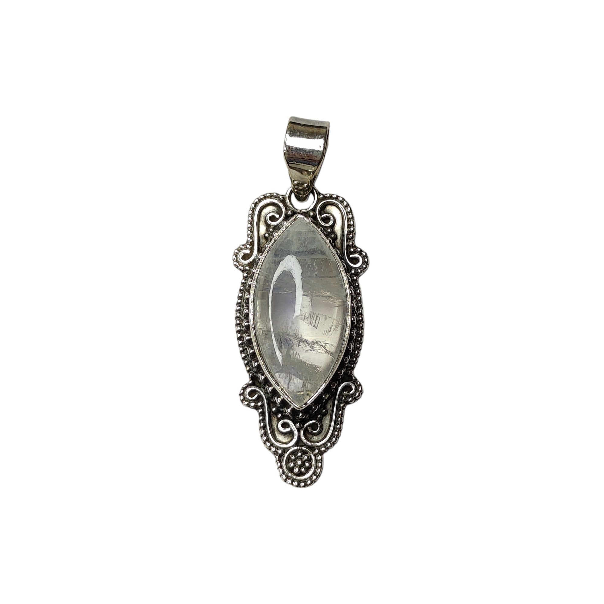 Maharani Sterling Silver Pendant Women (W2) | Rivansh Jewels | 925 Sterling Silver Jewelry Store | Rivansh.co | Luxury Sterling Silver Jewellery Online