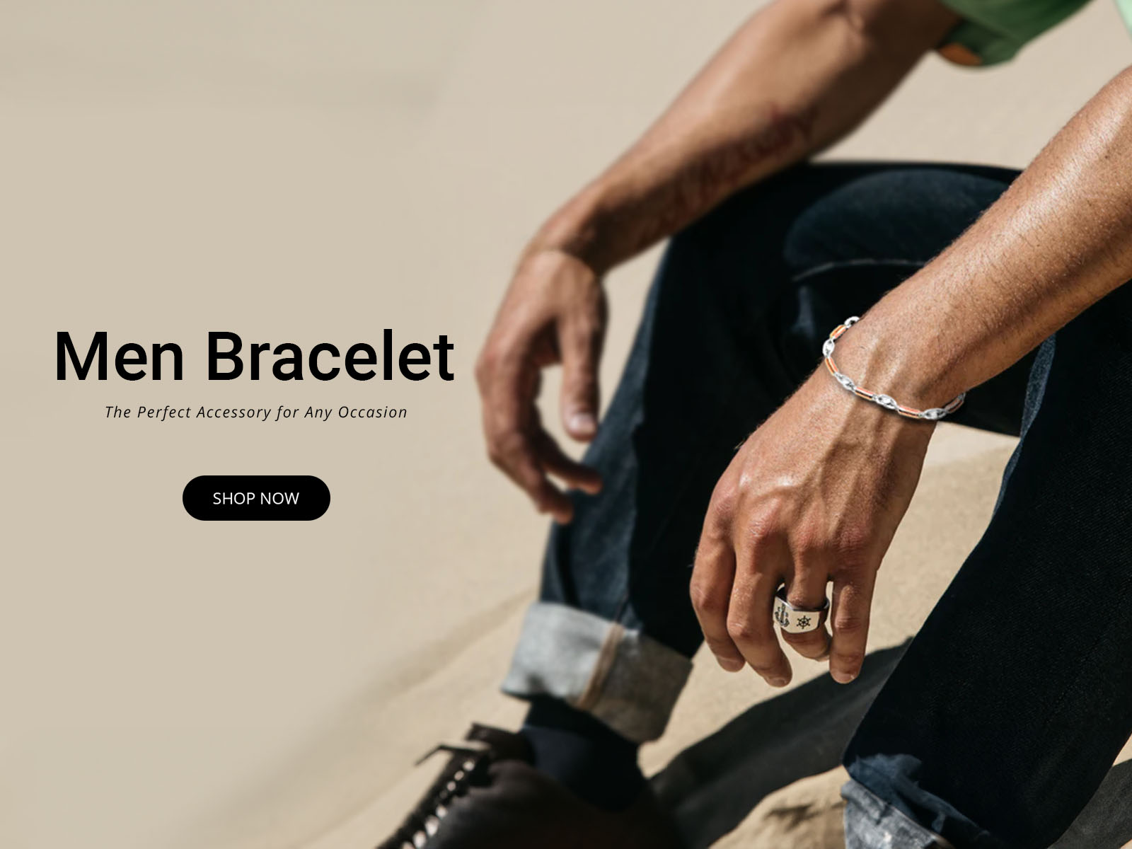 Men Bracelet - Rivansh - Mobile