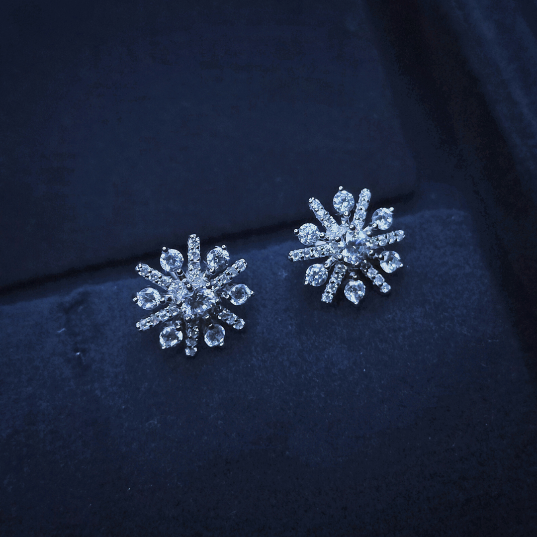 Zircon Bloom Studs