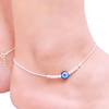 Evil Eye Anklet for Women/ 92.5 Silver Jewelry