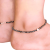 Pearl Silver Anklet for Women