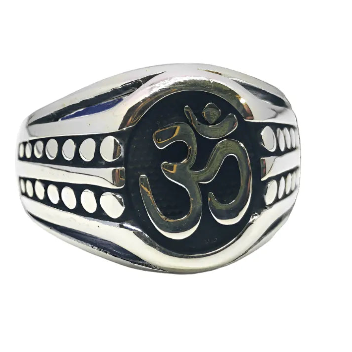 Aum Silver Ring for Men,Ring,925 silver,rivansh.co