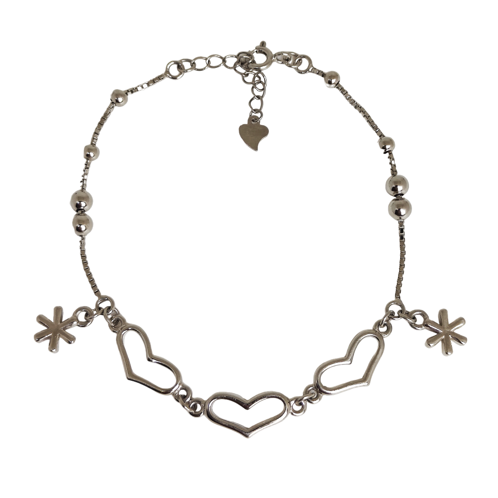 Silver Heart - Bracelet for Women