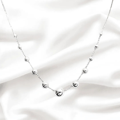 Ball Sterling Silver Neck Piece for Women