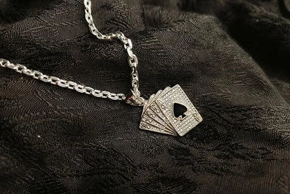 Black spade Pendent for Men,Pendant,925 silver,rivansh.co