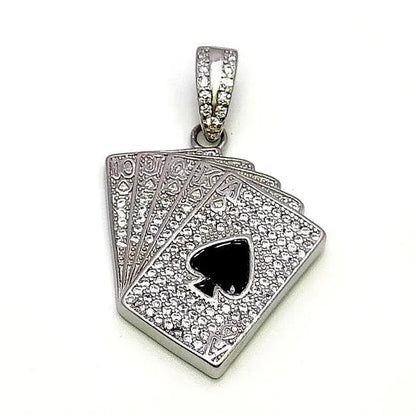 Black spade Pendent for Men,Pendant,925 silver,rivansh.co