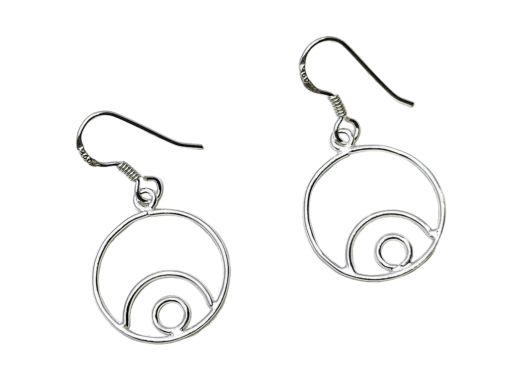 CD Silver Earrings for Women,Earrings,925 silver,rivansh.co