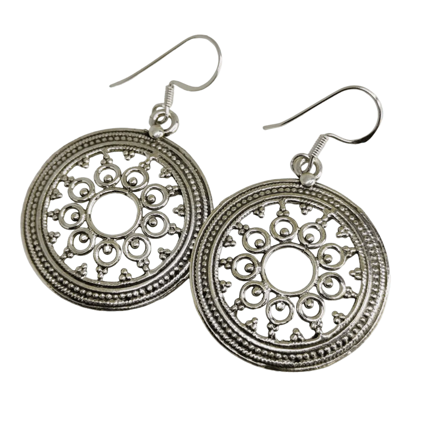 Classic Silver Hoops Earrings For Women,Earrings,925 silver,rivansh.co