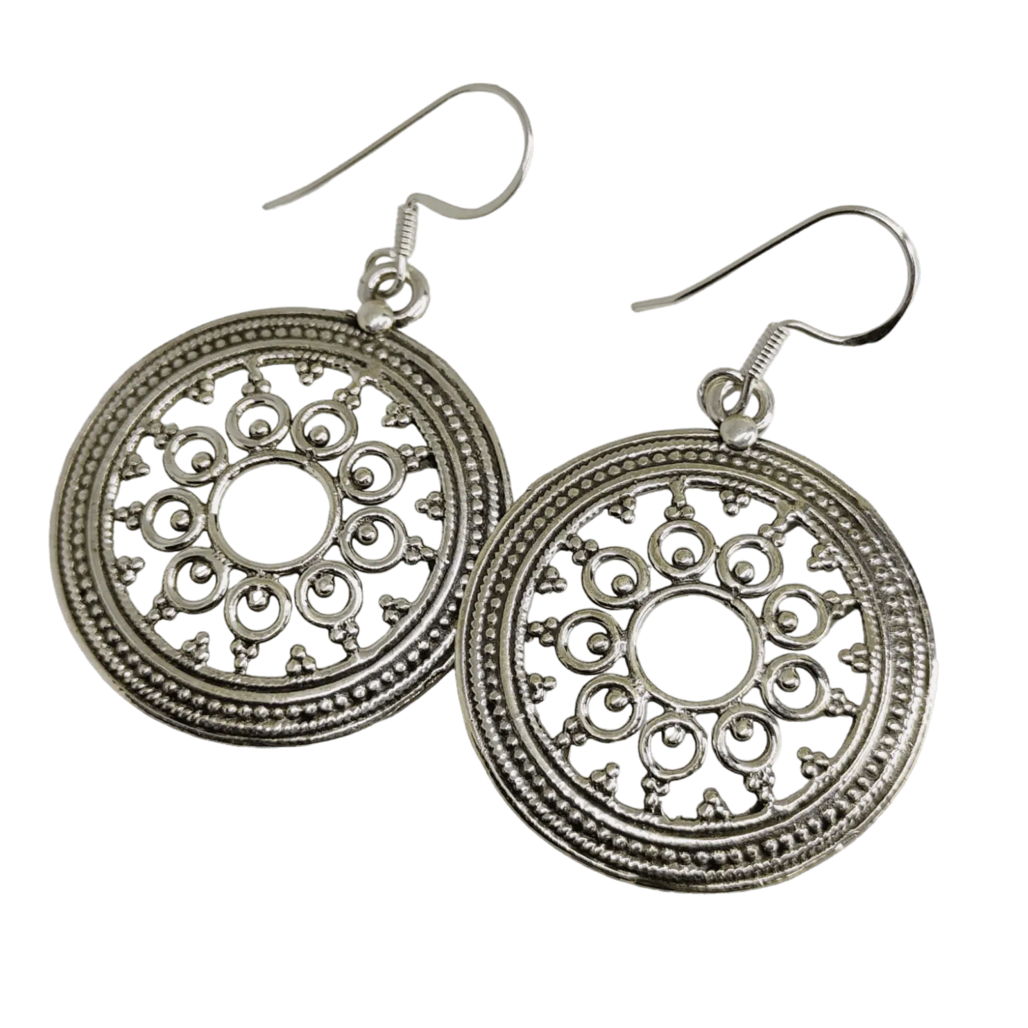 Classic Silver Hoops Earrings For Women,Earrings,925 silver,rivansh.co