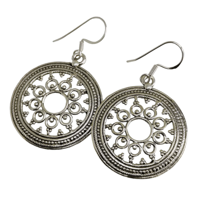 Classic Silver Hoops Earrings For Women,Earrings,925 silver,rivansh.co