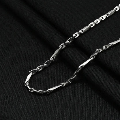 D2 Sterling Silver Chain for Men