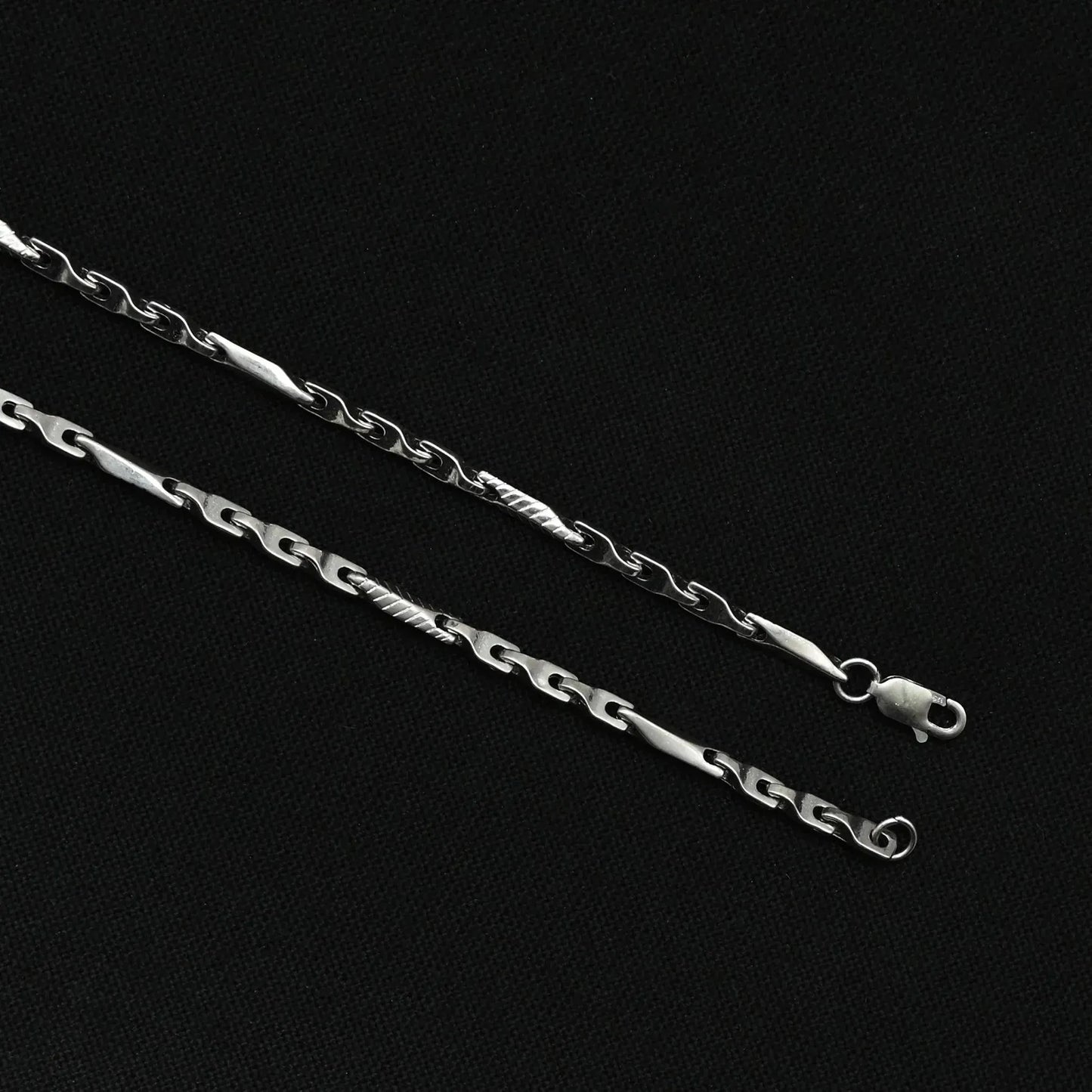 D2 Sterling Silver Chain for Men