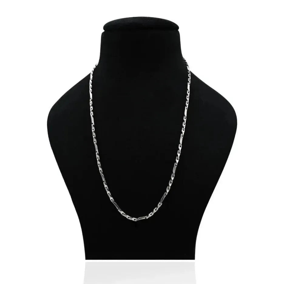 D2 Sterling Silver Chain for Men