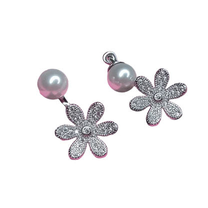 Dazzling Flower Earrings for Modern Women,Earrings,925 silver,rivansh.co