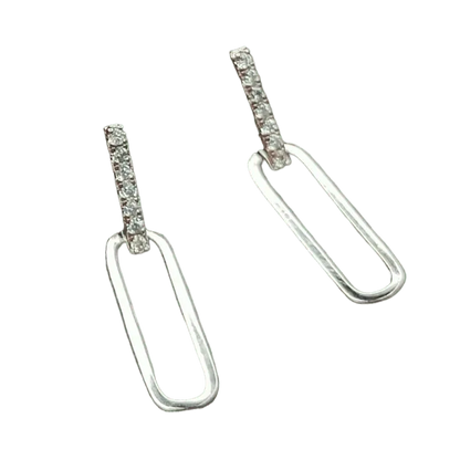 Loop Silver Earrings for Women - Rivansh