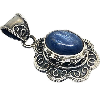 Maharani Silver Pendent for Women - Rivansh