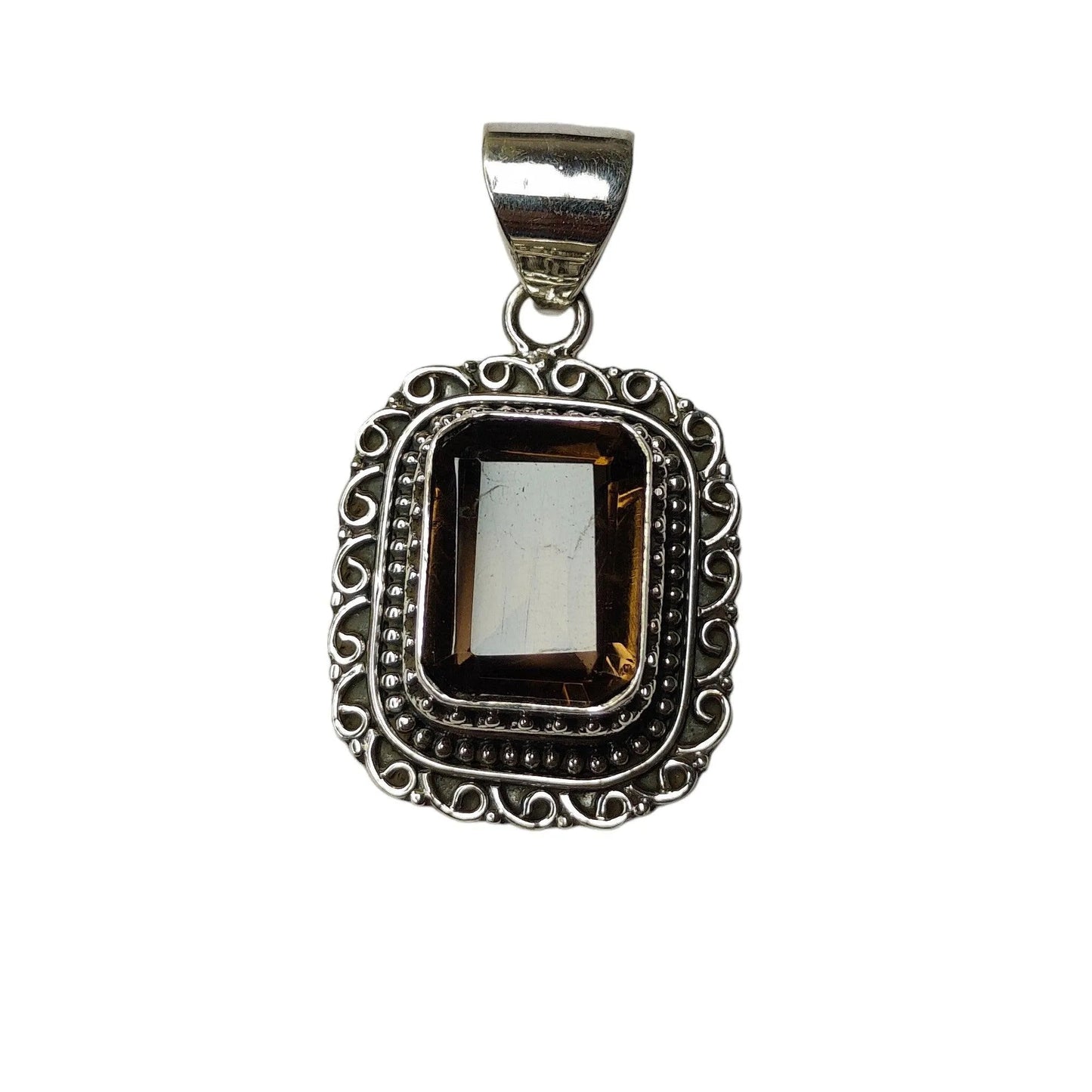 Maharani Sterling Silver Pendant Women (B2) | Rivansh Jewels | 925 Sterling Silver Jewelry Store | Rivansh.co | Luxury Sterling Silver Jewellery Online