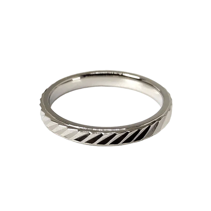 KDM 53 Silver Band for Men (92.5 Silver) - Rivansh