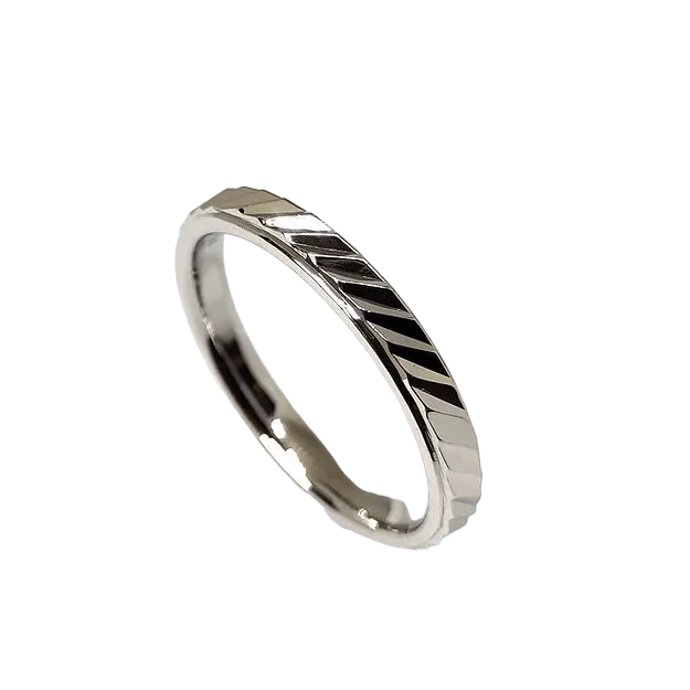 KDM 53 Silver Band for Men (92.5 Silver) - Rivansh