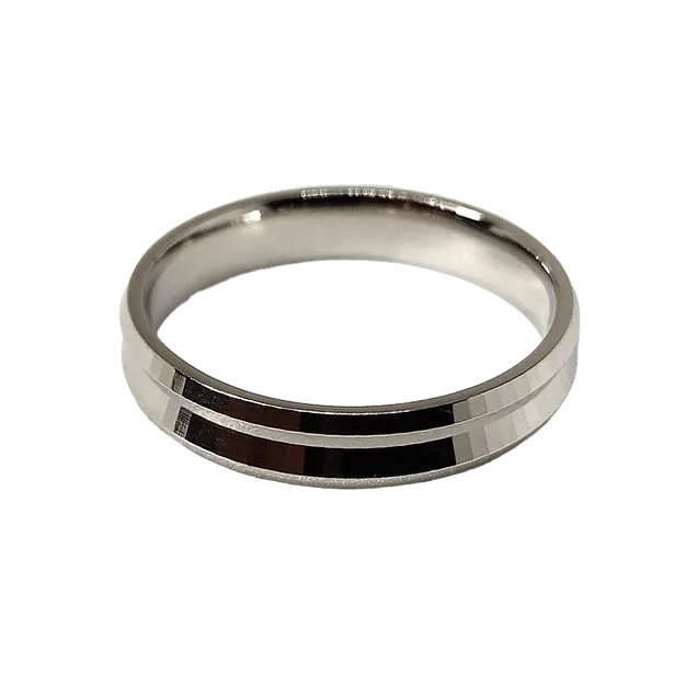 KM 1 Silver Band For Men (92.5) - Rivansh