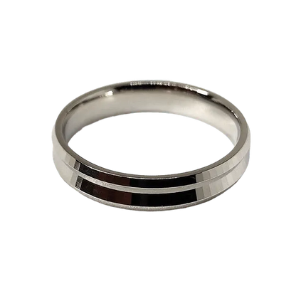 KM 1 Silver Band For Men (92.5) - Rivansh