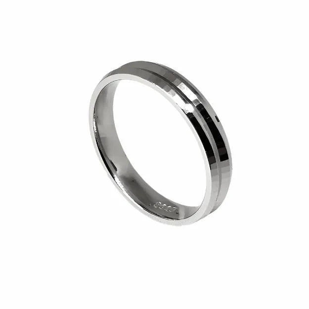 KDM 56 Silver Band for Men (92.5 Silver) - Rivansh