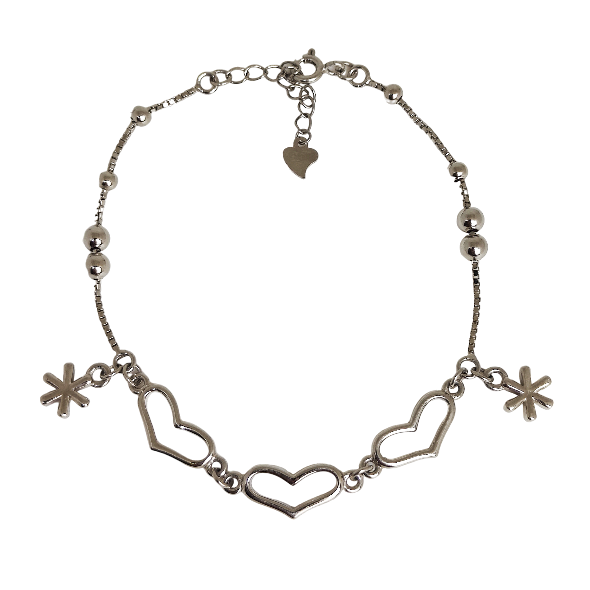 Silver Heart - Bracelet for Women - Rivansh