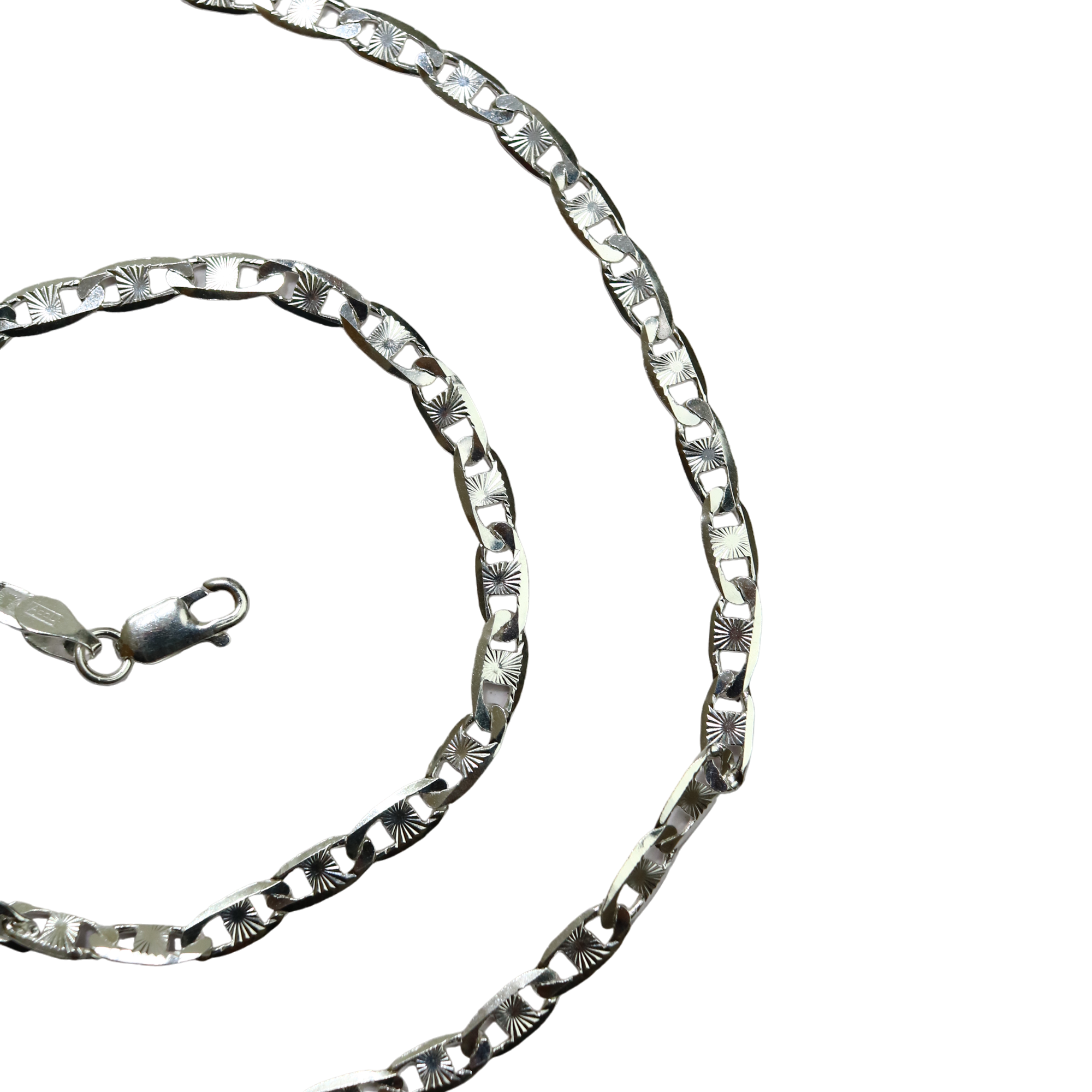E9 Sterling Silver Chain for Men - Rivansh