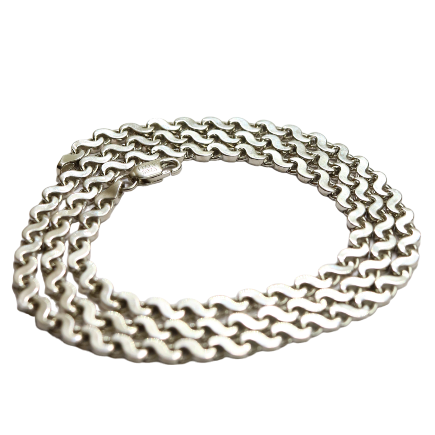 Q16 92.5 Sterling Silver Chain for Men - Rivansh