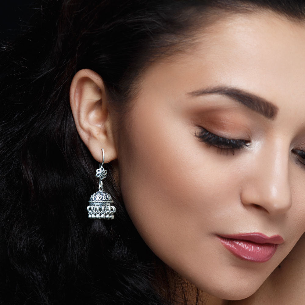 Delicate Jhumki Earrings for Modern Women - Rivansh