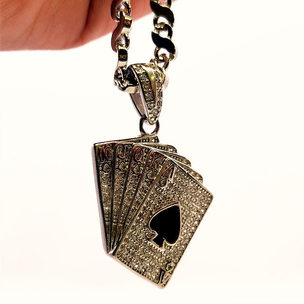 Black spade Pendent for Men,Pendant,925 silver,rivansh.co