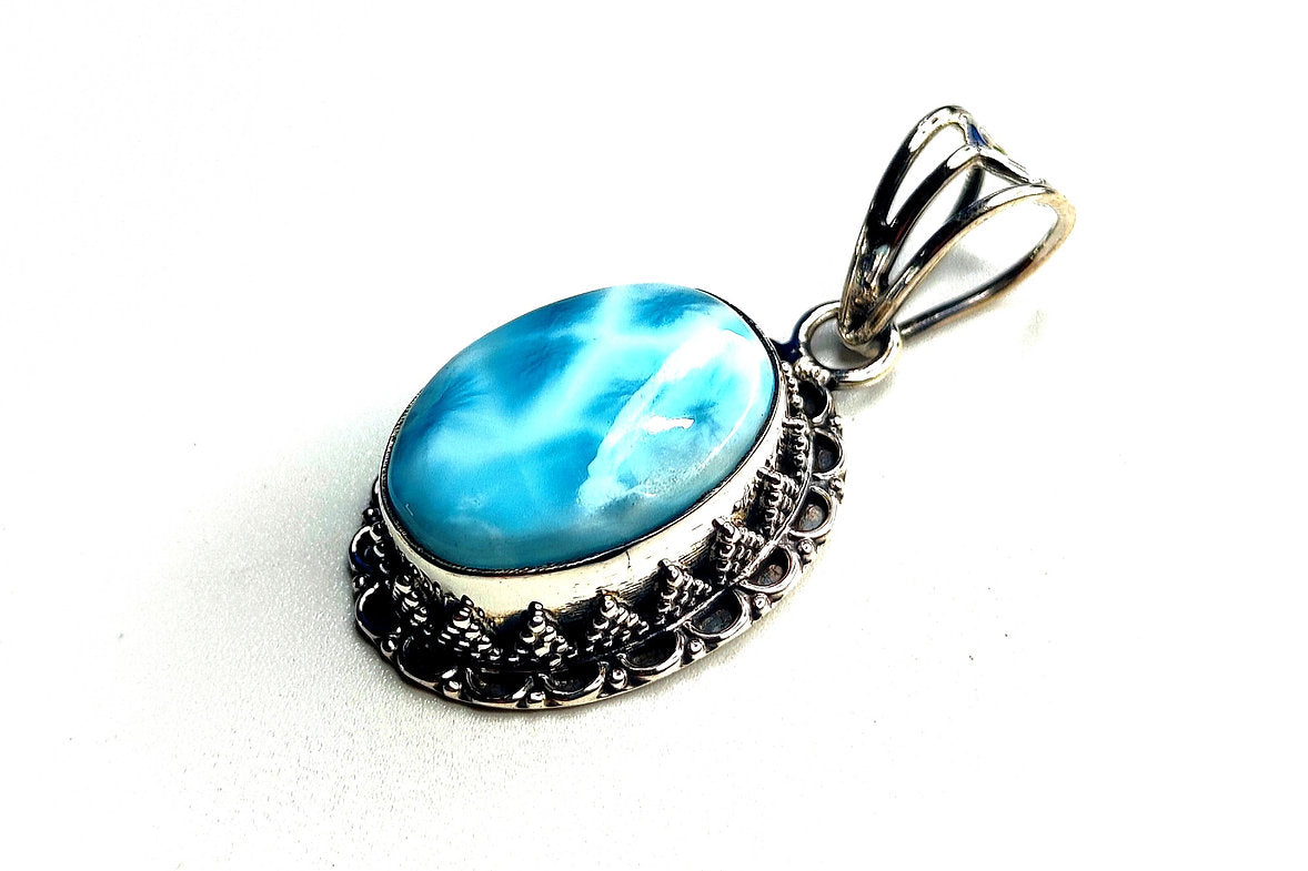 Blue Maharani Pendent for Women,Pendant,925 silver,rivansh.co