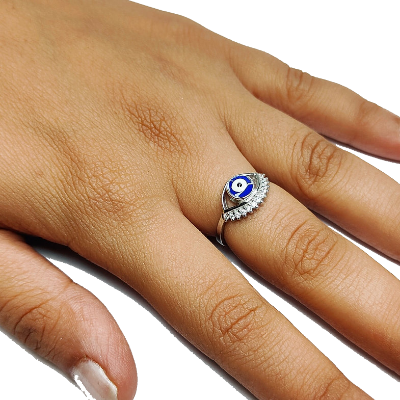 Evil Eye Ring for Women - Rivansh