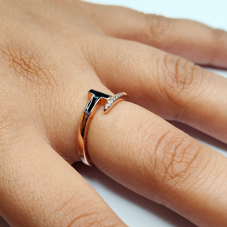Black Beauty Ring for Women - Rivansh