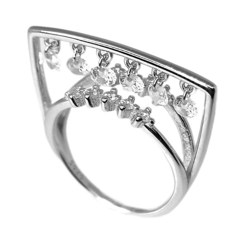 ED6 Exotic 92.5 Silver Ring for Women - Rivansh