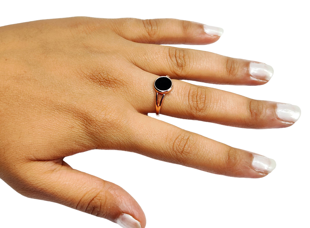 Black Ring for Women - Rivansh