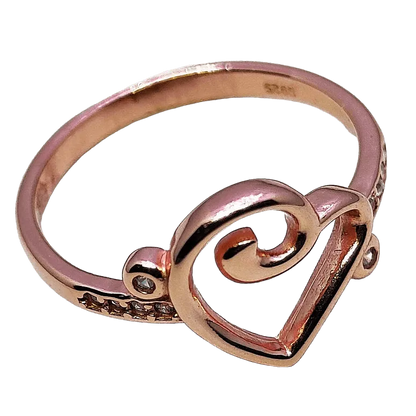 Open Heart Rose Ring - Rivansh