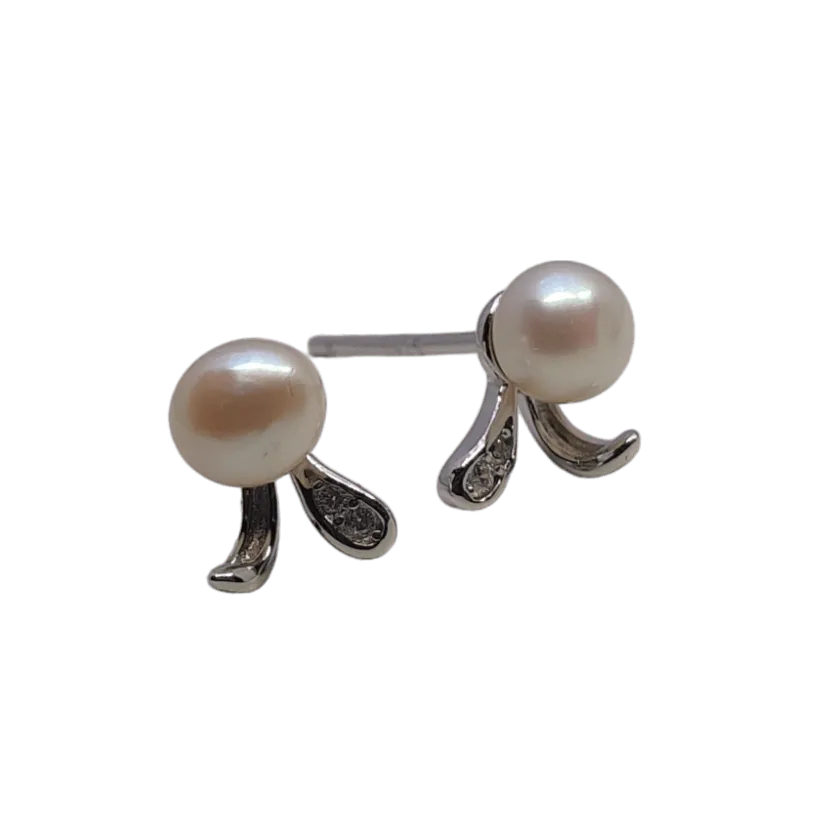 Pearl 925 Studs Earrings for Women - Rivansh