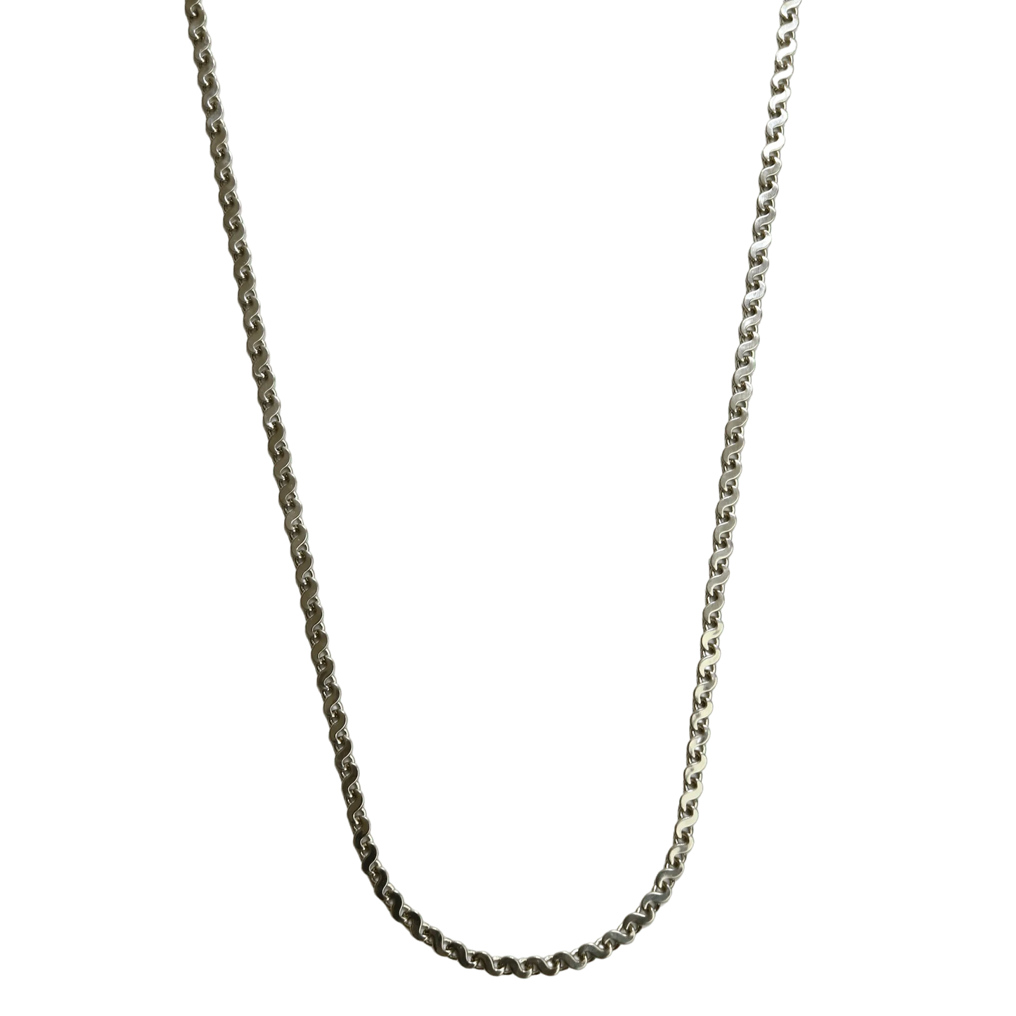 Q16 92.5 Sterling Silver Chain for Men - Rivansh