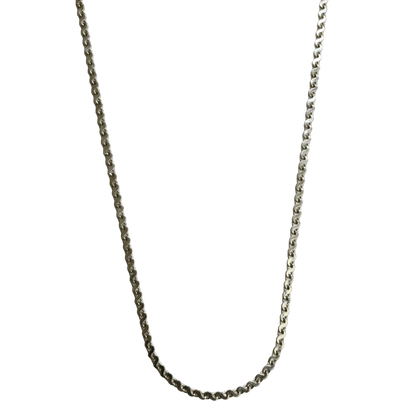 Q16 92.5 Sterling Silver Chain for Men - Rivansh