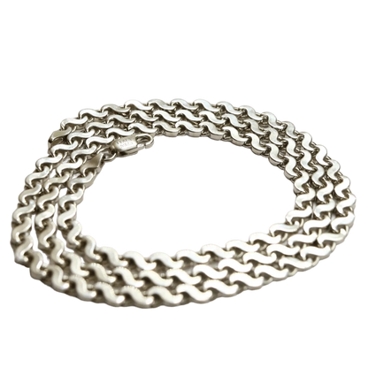 Q16 92.5 Sterling Silver Chain for Men - Rivansh