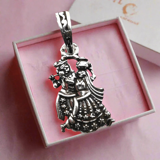 Radha Krishna Pendent For Men/Women