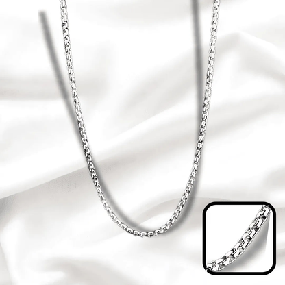 Round 92.5 Sterling Silver Chain for Women