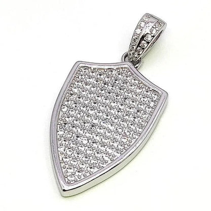 Shield Silver Pendent for Men/Women - Rivansh