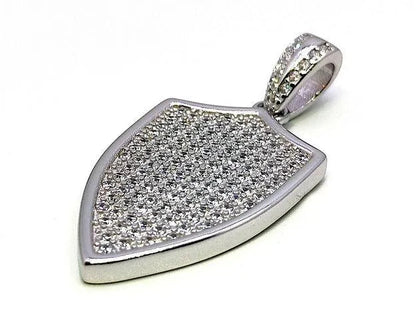 Shield Silver Pendent for Men/Women - Rivansh