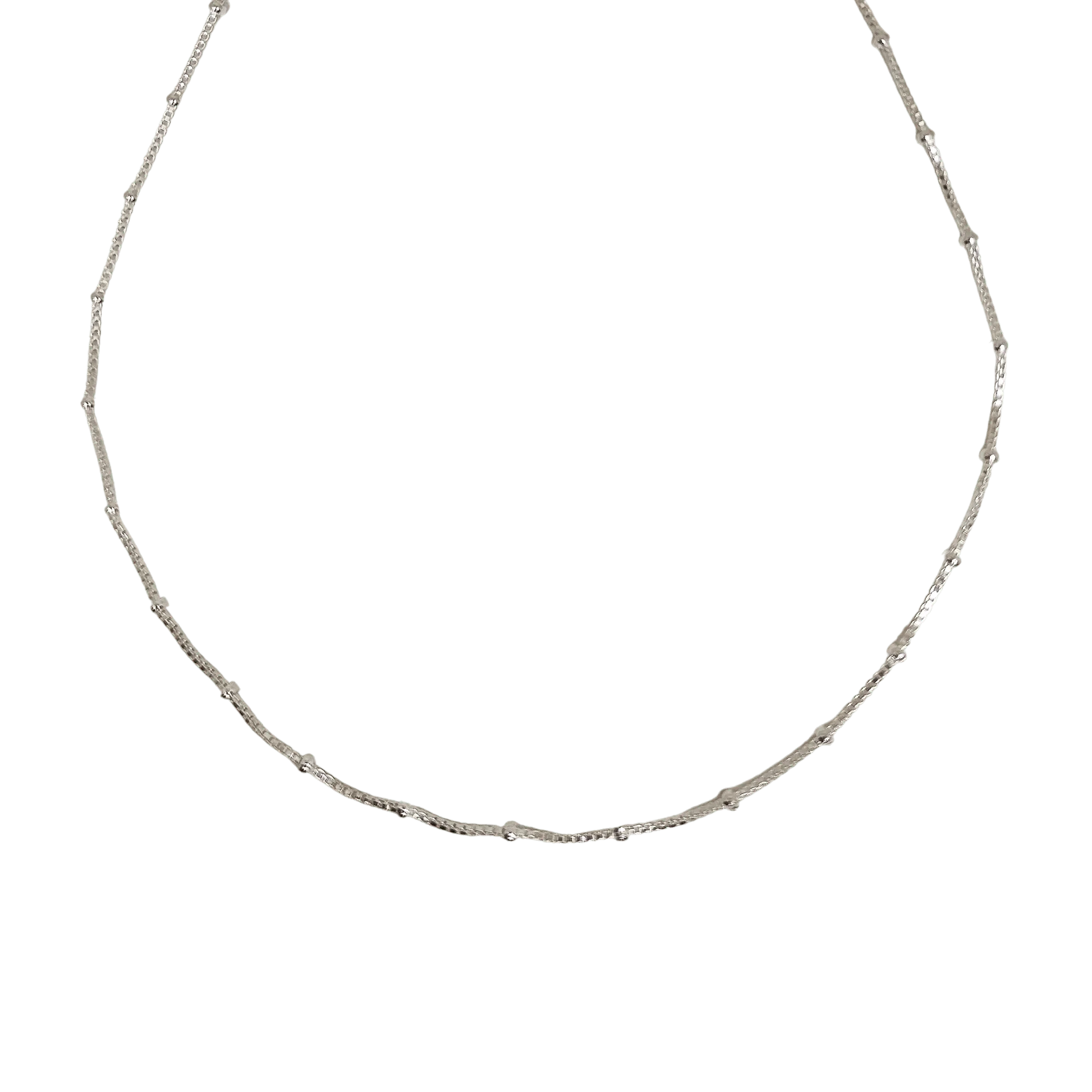 Silver ball Chain for Women - Rivansh